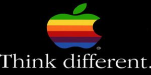 Apple với Slogan “Think different” nghĩa là Hãy suy nghĩ khác biệt