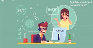 Bạn nên lựa chọn thời điểm gọi buổi sáng từ 9 - 11h và 2-4h chiều