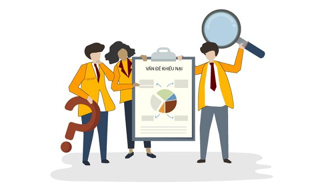 Giải quyết các khiếu nại mà khách hàng đưa ra