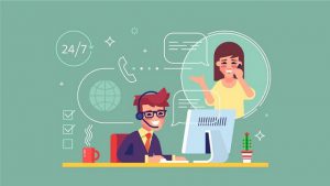 Hình thức chăm sóc khách hàng trực tuyến thông qua điện thoại