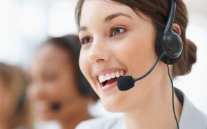 Luôn mỉm cười khi nói chuyện với khách hàng
