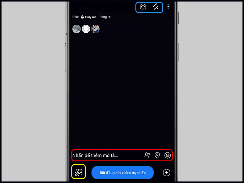thiết lập số mục cho livestream