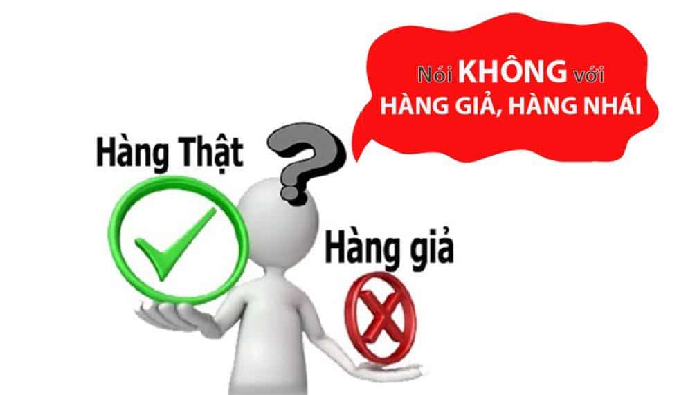 Bán hàng giả hàng nhái, hàng nhái, hàng kém chất lượng