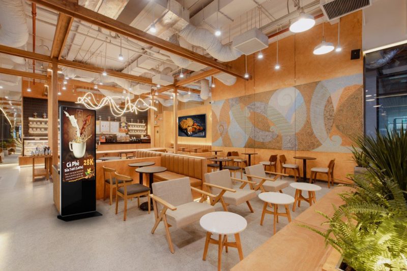 cho thuê màn hình lcd đạt tại quán cafe tiện lọi